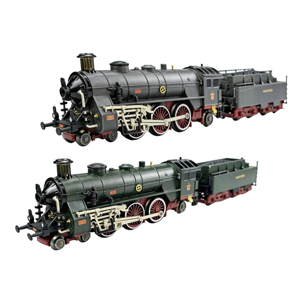 Steam Train Toy,Collection Gift,with Smoke Lights Sounds Retro Train,Locomotive Model for Boys Girls Home Kids Children Birthday