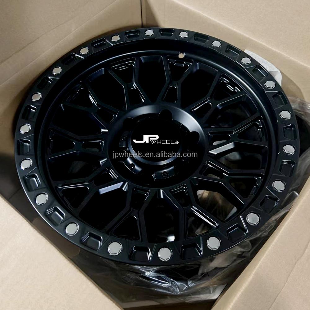 Concave Design 4x4 Off-road Rims 17X9.0 ET -12 CB 110mm Aluminium Alloy 6x139.7 Passenger Car Wheels for Y62 Offroad #R5402