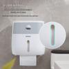 ecoco Wall-Mounted Tissue Box with Storage Shelf and Drawer