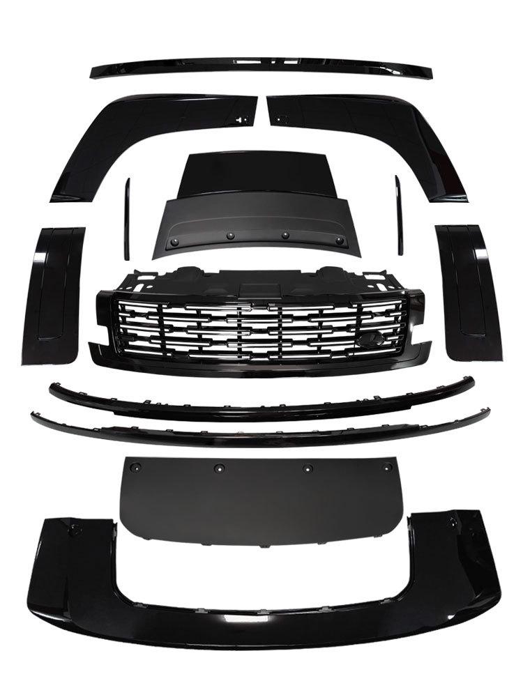 23 Range Rover Executive Black Yao Body Kit with Mesh Shark Gills Trim Grille