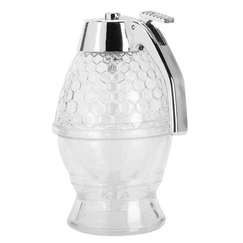 

Диспенсер для меда Жидкий соус Масло Сок Сироп Джем Банка для хранения Бутылка с дозатором Кухонные барные органайзеры Прозрачная емкость Контейнер для меда