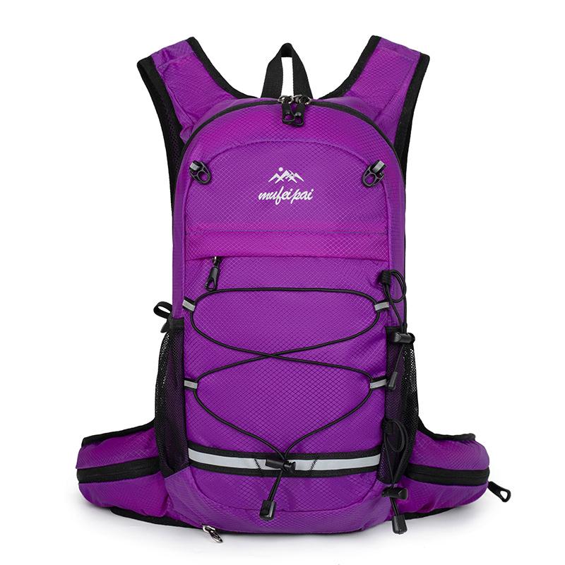 

Unisex Waterproof Outdoor Backpack for Cycling, Hiking, and Travel 36-55L фиолетовый