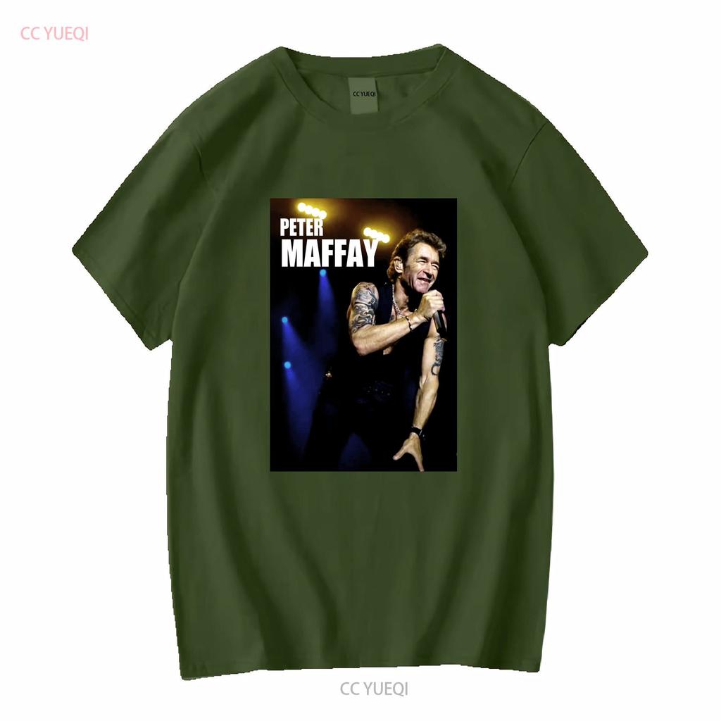 Peter Maffay Maffei Band T Shirt Extratour 2013 Black Unisexs Xl N046907 Vintage Washed Stylish Casual Graphic Fashion Unisex