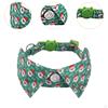 Adjustable Bowtie Collars for Cats in Holiday Themes