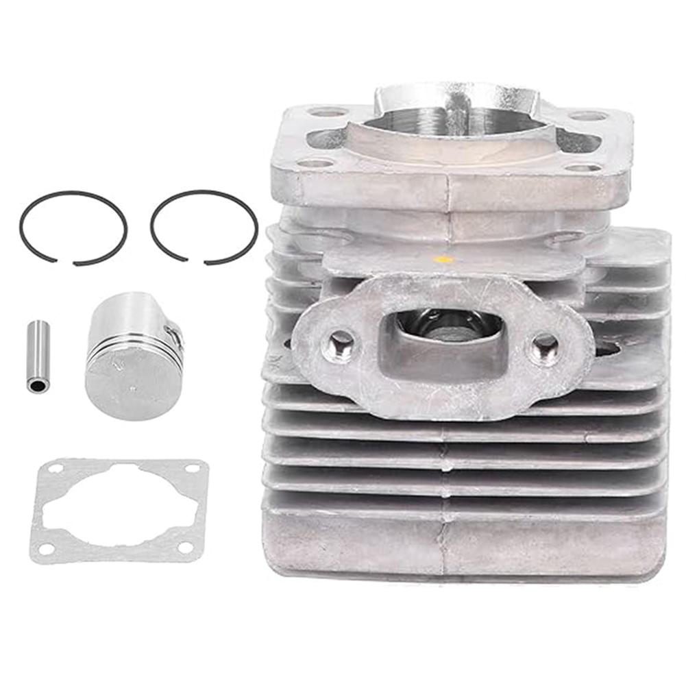 1set 34mm Cylinder Kit Replacement Cylinder Piston Ring Pin Clamp Gasket For TL26/CG260 1E34F Trimmer Mower Parts