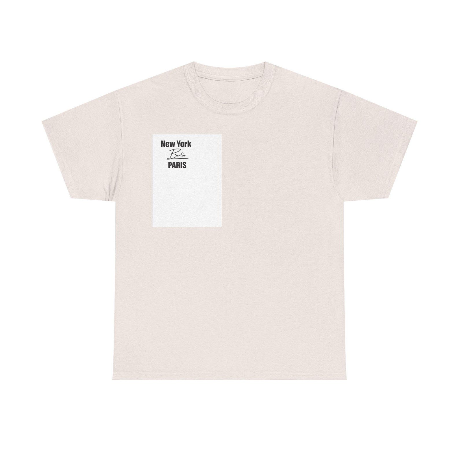 New York Berlin Paris Tee | City Names Graphic T-Shirt S
