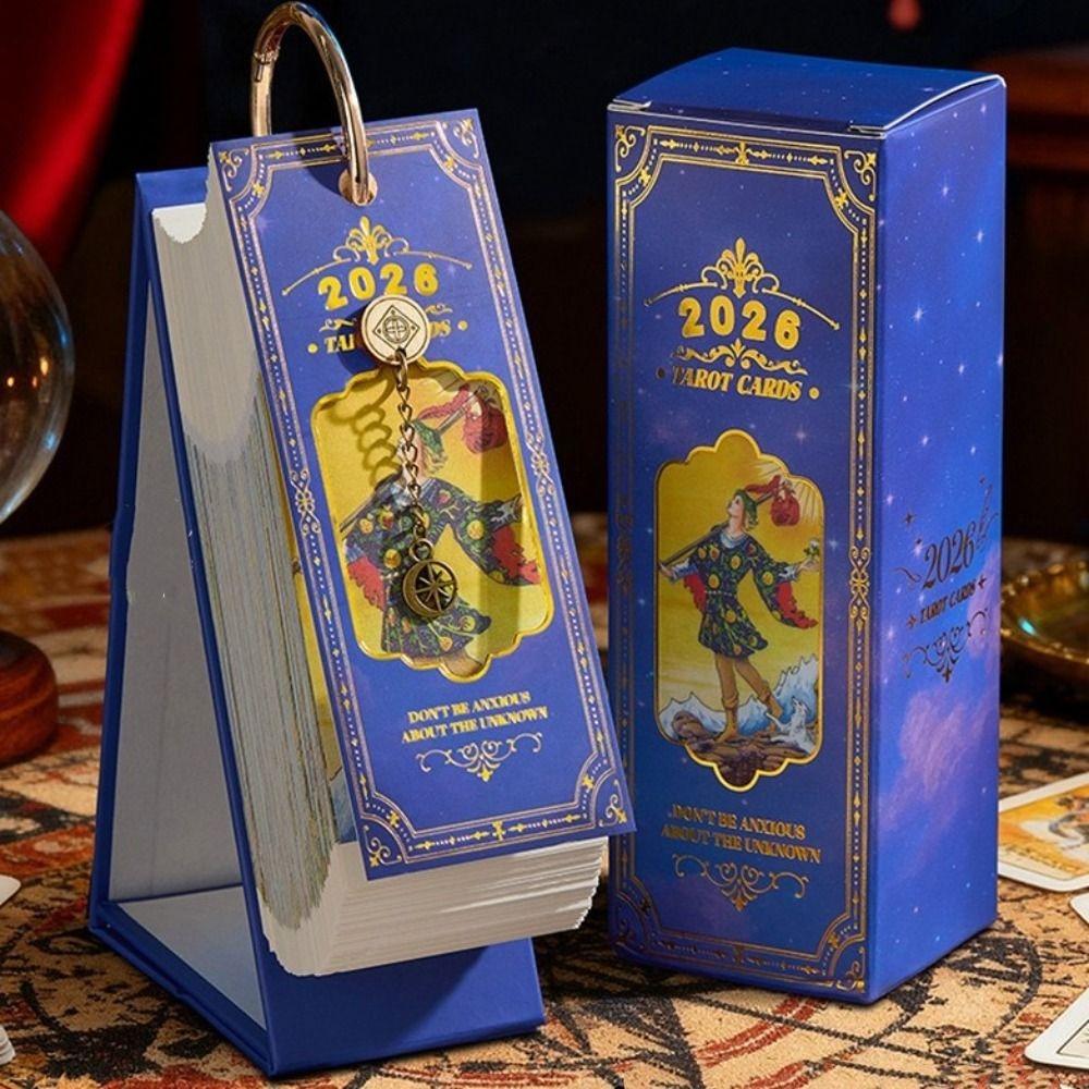 Vintage Oil Painting 2026 Card Calendar Inspirational Quotes Schedule Planner Home Decor