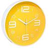 Wall Clock 12" Silent Quartz Decorative Latest Wall Clock Non-Ticking Classic Clock Battery Operated Round Easy To Read for Room/Home
