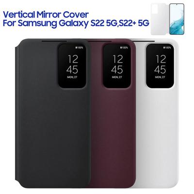 Chytrý flipový kryt Smart View pro S22 5G S22+ 5G S22 Plus 5G Chytrý průhledný kryt na telefon