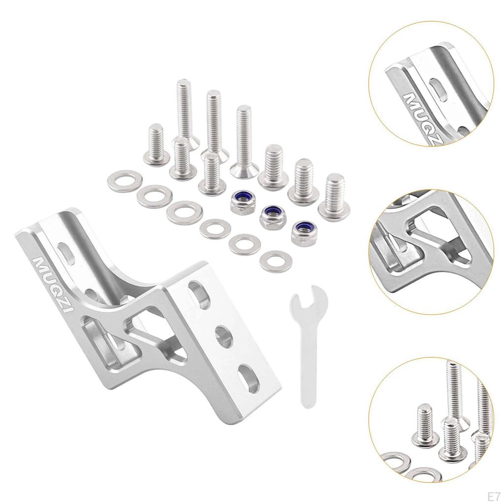 DIY Modified Heavy Duty Folding Bike Front Light Converter Bag Holder Riser Mount