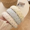 Floral Print Hairband for Women Elegant Fresh Color Hair Accessories Soft Comfortable Spring Headbands Fashionable Hairband