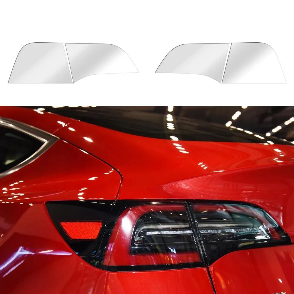 For Tesla Model Y - Lamp Protector High Quality Tpu Protective Film Car Accessorices for Headlight Fog Rear Tail Lights