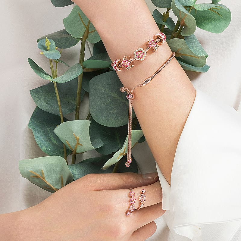 Pandora Alloy Bracelets Women's B801396-2