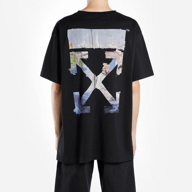 Off-White Arrows Print T-shirt OMAA038G20JER0061088
