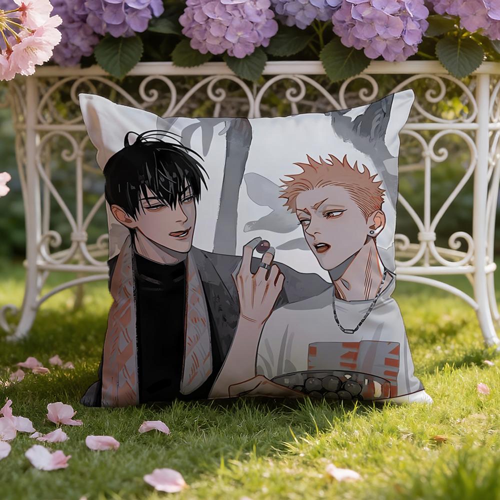 BL 19 Days C-Comics Cushion Cover Home & Car Dual-Scene Pillow Cover: Reversible for Premium Comfort