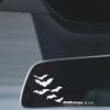 Halloween Bat Pair Prank Stickers for Car Mirrors and Windows