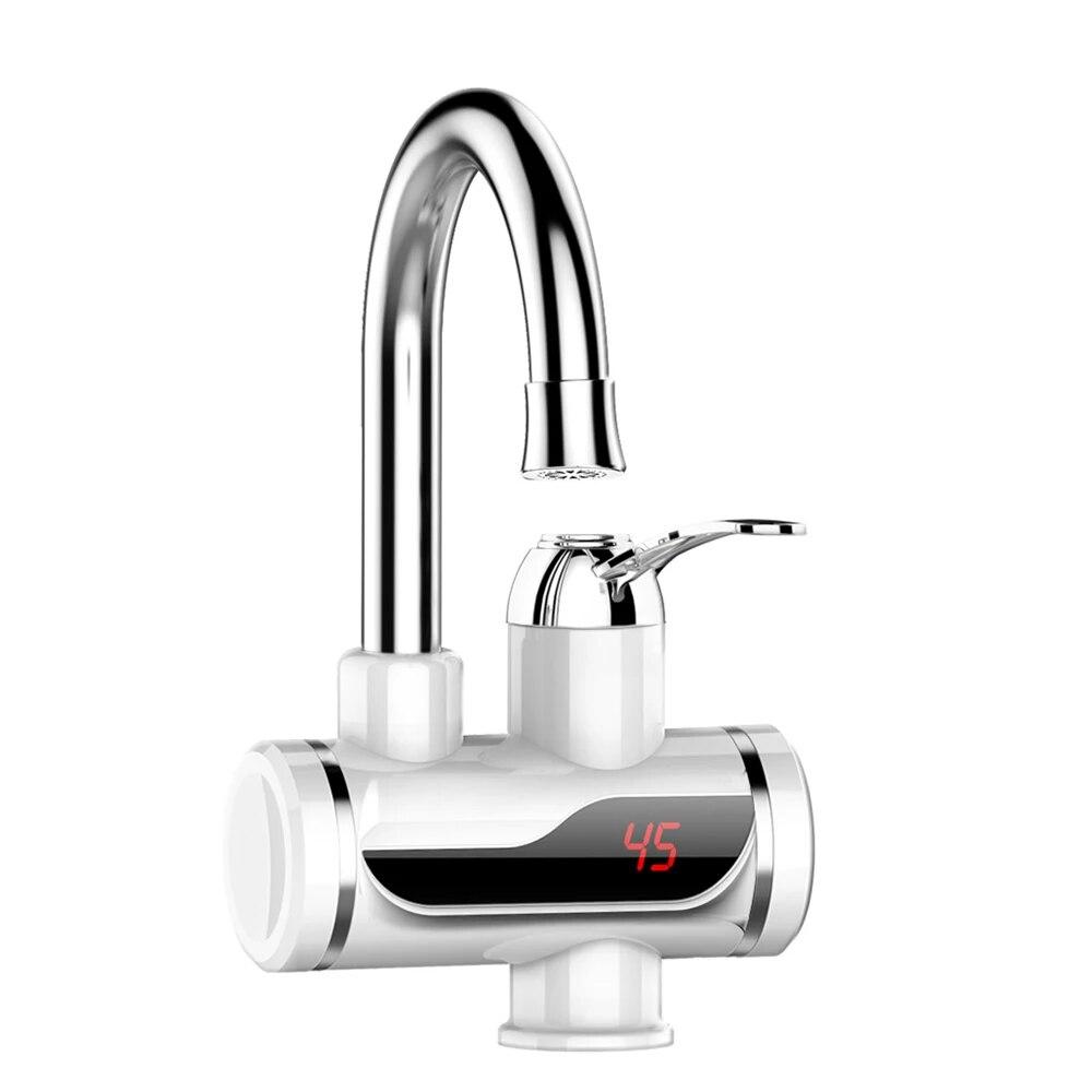 

Electric water heater faucet kitchen instant faucet water heater with LED