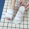 Ciabatte da Uomo Semplici da Esterno Moda Hook&Loop Tela Casual Scarpe da Coppia Slip-on Ciabatte da Spiaggia Sandali Scarpe da Donna Infradito