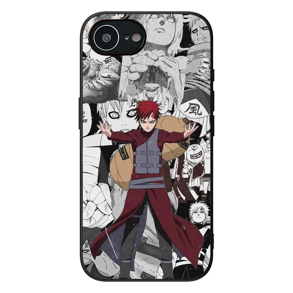 Cartoon Gaara Narutos Kakashi Hatake Cover for Apple iPhone 16 17 Air 14 15 Pro Max Plus 16+ 16E 14+ ProMax Coque Case