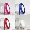 1 Roll 25 Yard 6mm Wide Golden Tone Rimmed Stain Ribbons Wedding Birthday Decor
