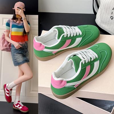 Damen 2025 Mode Freizeit-Sneakers Bequeme Schnürschuhe Flache Schuhe Tennisschuhe Zapatillas De Mujer
