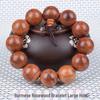 Duobao Agarholz & Rote Bohnen Ebenholz Gebetsperlenarmband 2.0