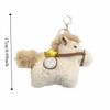 Cute Yuanbao Pony Pendant Mascot Dolls Cartoon Steed Doll Zodiac Pony Figurine  Home Decoration