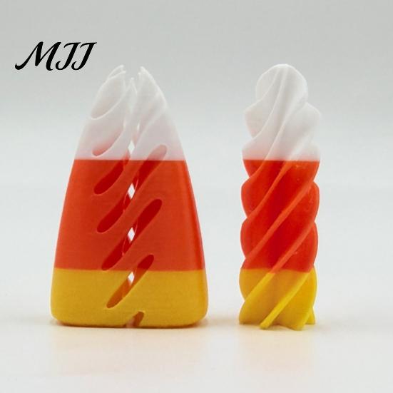 Unique Gifts for Students 3D Printed Spiral Cone Toy, with Animal/Pumpkin/Ghost/ Hat Pattern Design, Stress Creative Halloween Photo Props Relief