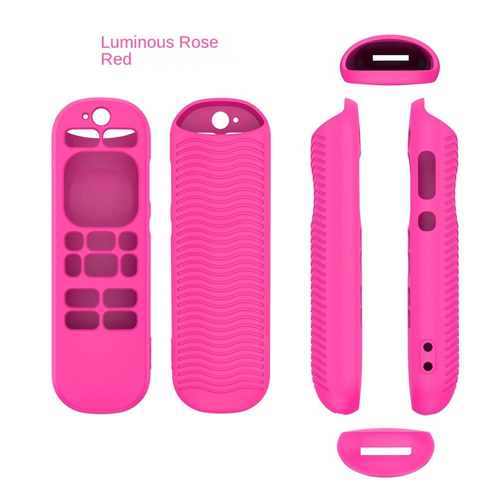

Noctilucent Color TV Stick Cover Силикагель Защитный чехол для пульта дистанционного управления телевизором TCL / Roku RCA1R