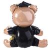 Urso Fofo de Formatura Balão 96,52 cm Segurando Balão de Festa de Formatura Filme de Alumínio 4D Hélio Globos Decoração Eventos Escolares