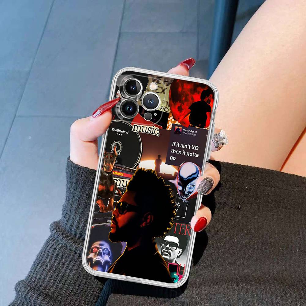 Popular Hip Hop Rapper The Weeknd Fit For IPhone 16 15 Promax Phone Case IPhone 14 11 12 High End 13 Pro Silicone