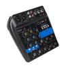 Audio Mixer USB 4 Channel Stereo Line Mixer Professional Stage Equipment 100‑240V UK Plug