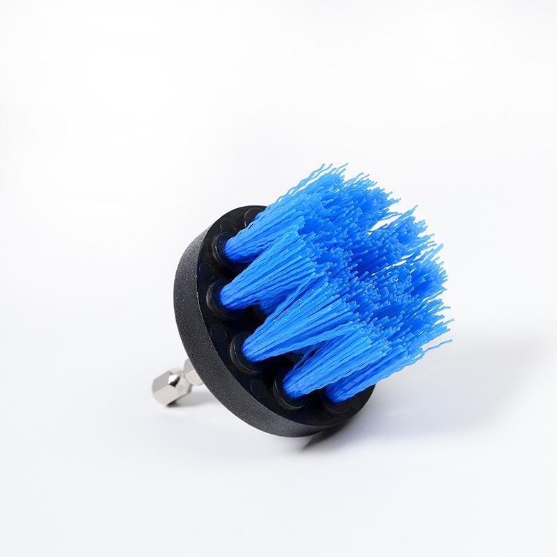 2-Inch Conical Electric Drill Brush for Kitchen Tile, Car Wheel Hub, and Floor Cleaning
