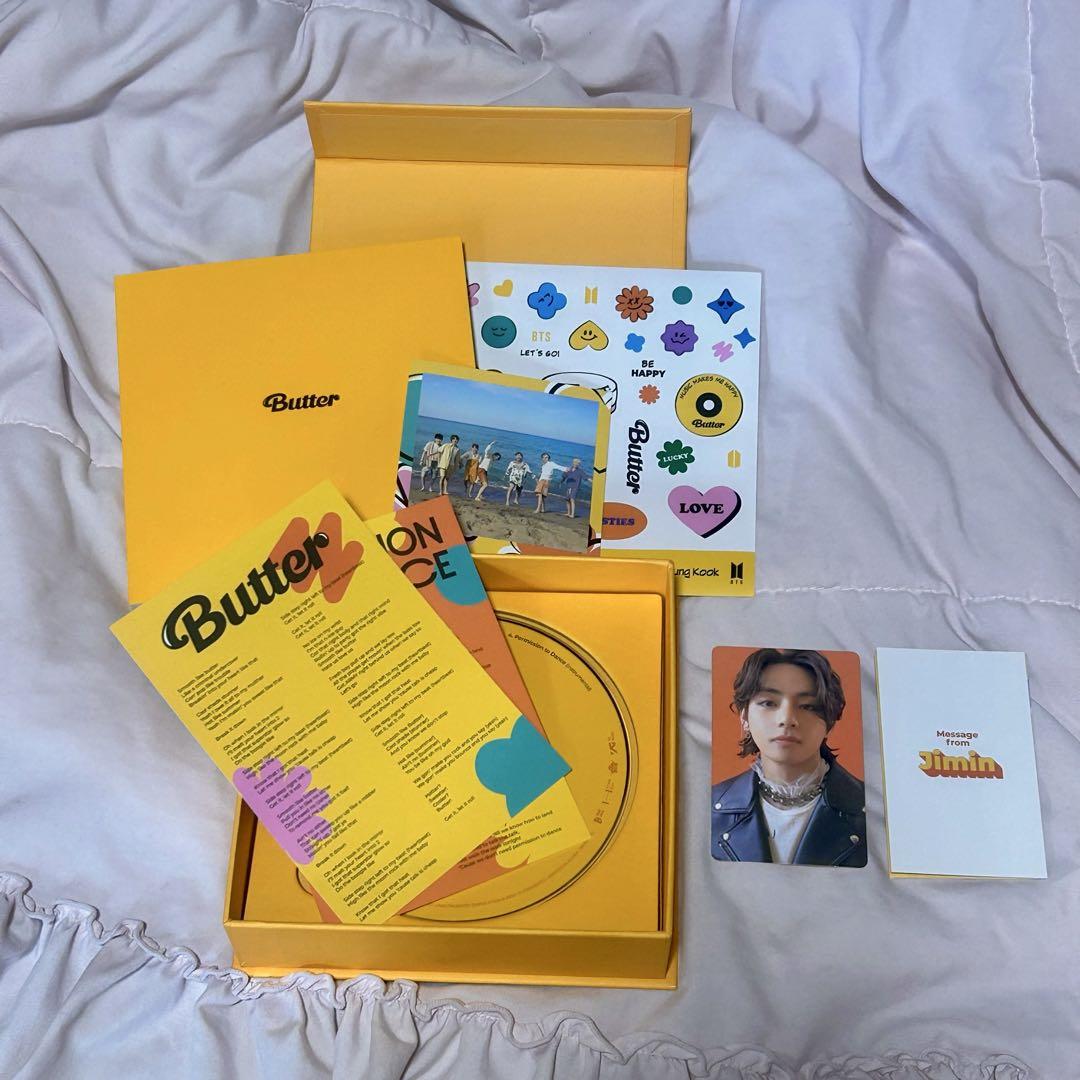 

[USED] BTS Butter cream version with Taehyung trading card