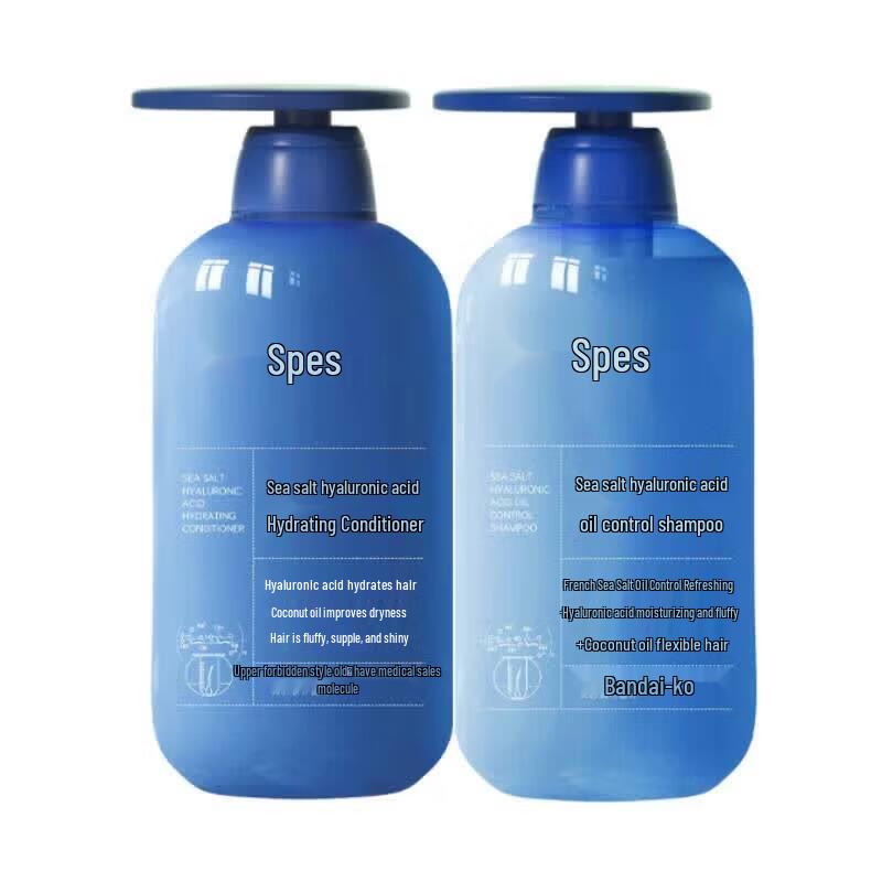 Spēs Sea Salt & Hyaluronic Acid Shampoo and Conditioner Set