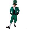 The Wizard of Oz Costume Defender Adult Children Green Elf Playing Costume Irish Goblin Costume