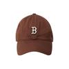 MLB Cotton Baseball Caps Unisex Brown Fashion 3ACP7701N-43BRD