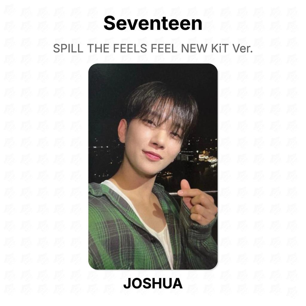 Seventeen SPILL THE FEELS FEEL NEW KiT Ver. Official Photocard
