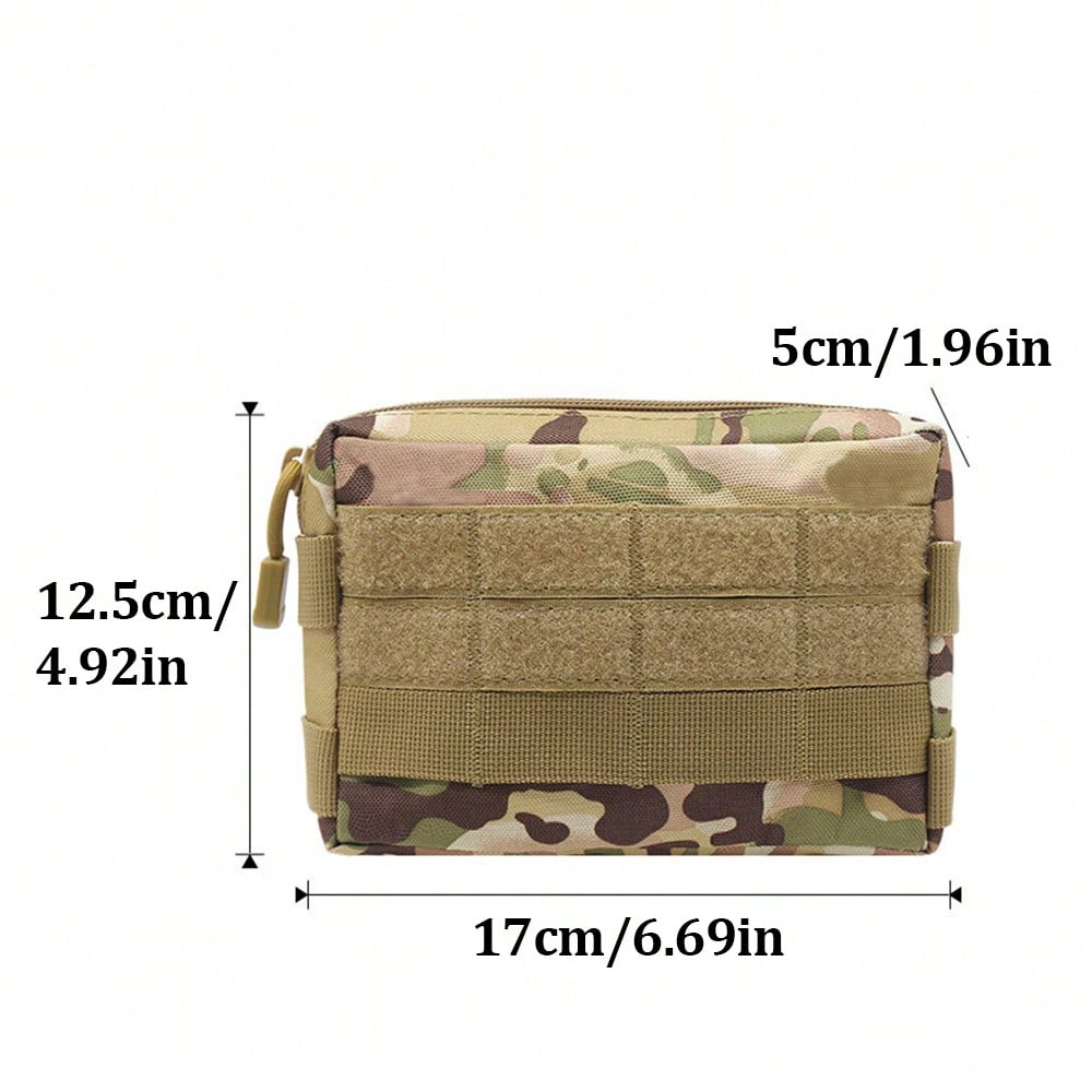 Outdoor Hunting Tatical Molle Pouch Waist Pack Coin Cell Phone Bag Nylon Portable Men Toiletry Bag Clutch Outdoor