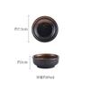 Japanese Soy Sauce Dish Dim Sum Snack Dish Ceramic Retro Barbecue Sashimi Seasoning Sauce Vinegar Dipping Cup