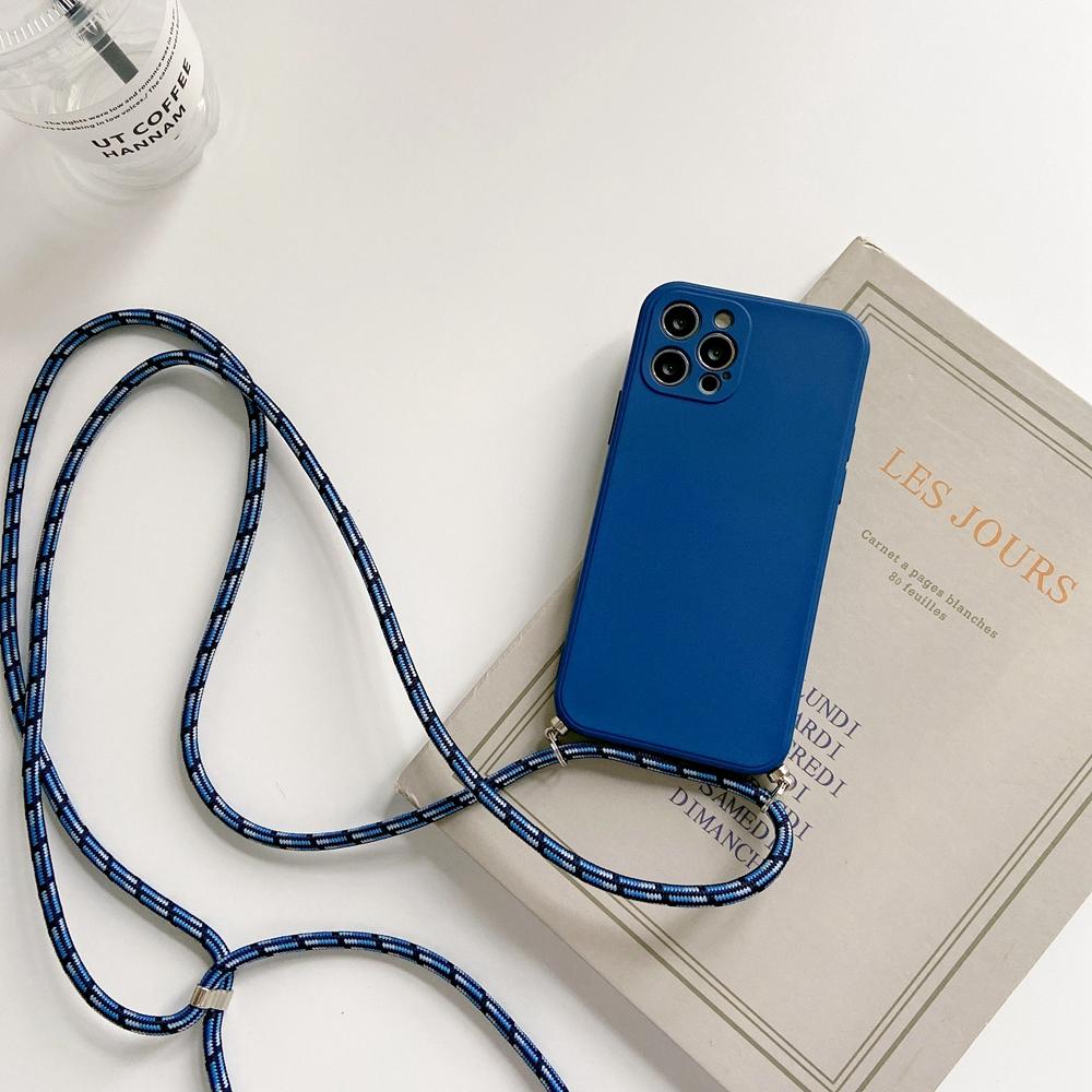 

Crossbody Lanyard Strap Rope Phone Case For Samsung Galaxy M12 M15 M22 M32 M52 M62 M13 M23 M33 M53 M14 M34 M54 Necklace Cover Galaxy M52 5G&Case & Strap