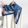 Korean Style Thin Camellia Printed Scarf Summer Fashion Women S Neck Scarf