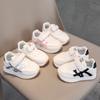 Children's Forrest Gump Shoes 2025 Spring and Autumn Girls Leather Running Shoes Korean Version Boys Casual Board Shoes Medium and Small Chil