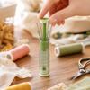 Magnetic Press Storage Needle Case Set with Transparent Container and Stainless Steel Needles for Sewing and Crafting Organization