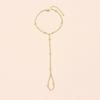 New geometric round bead bracelet light luxury cool style ladies hand jewelry beach vacation fashion chain accessories gold
