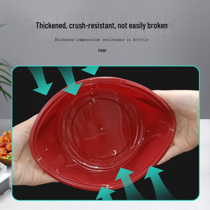 JINHMEIHEWANG Disposable Round Takeaway Container