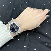 Vivienne Westwood Women's Navy Blue Watch with Silver Bracelet, VV152NVSL, with Shopper Bag [Parallel Import]