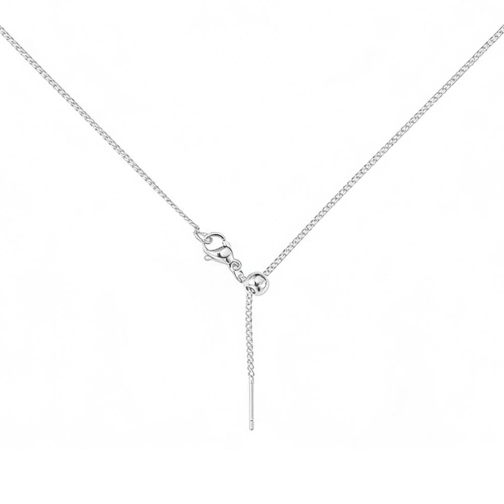 

TK Box Chain Necklace For Women Exquisite Gold Color Silver Color Adjustable Slider Dainty Daily Fashion Jewelry Wholesale Gift