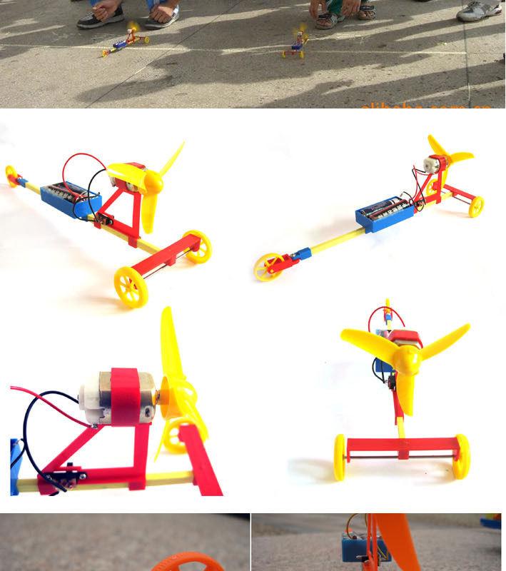 DIY F1 Racing Car Kit for Primary School Children - Creative Handmade Toy