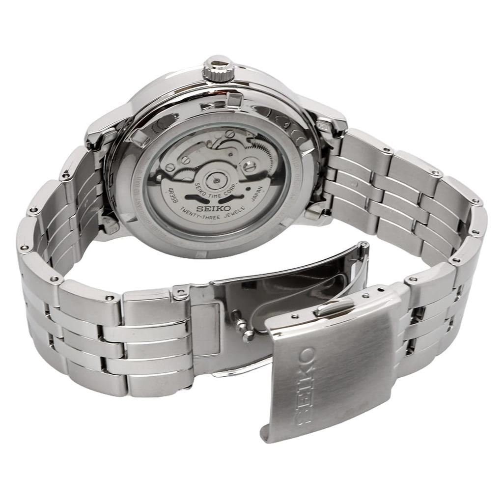 SEIKO Automatic Men's Watch Made in Japan SRPH87 blue-gray overseas model